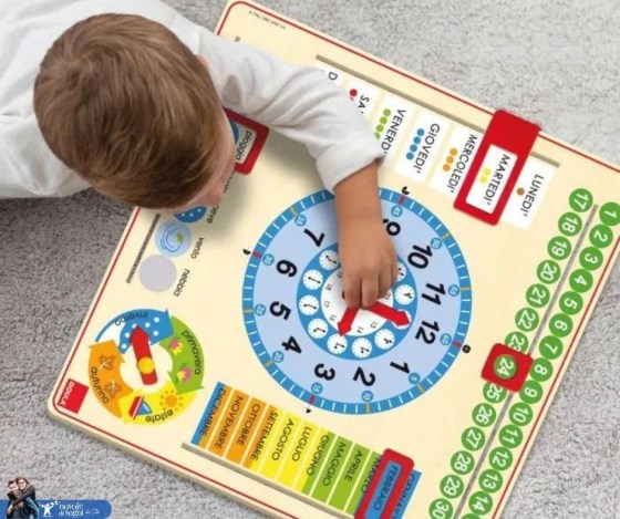 Scopri il Pannello del Tempo per Bambini - Un innovativo giocattolo educativo che rende l'apprendimento del tempo divertente.